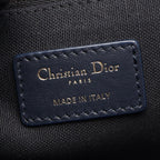 Dior Tote Book Small Toile de Jouy Reverse Embroidery 2-Way Navy Canvas — view 4