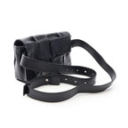Bottega Veneta Waist Bag Cassette Maxi Intrecciato Black Leather — view 2