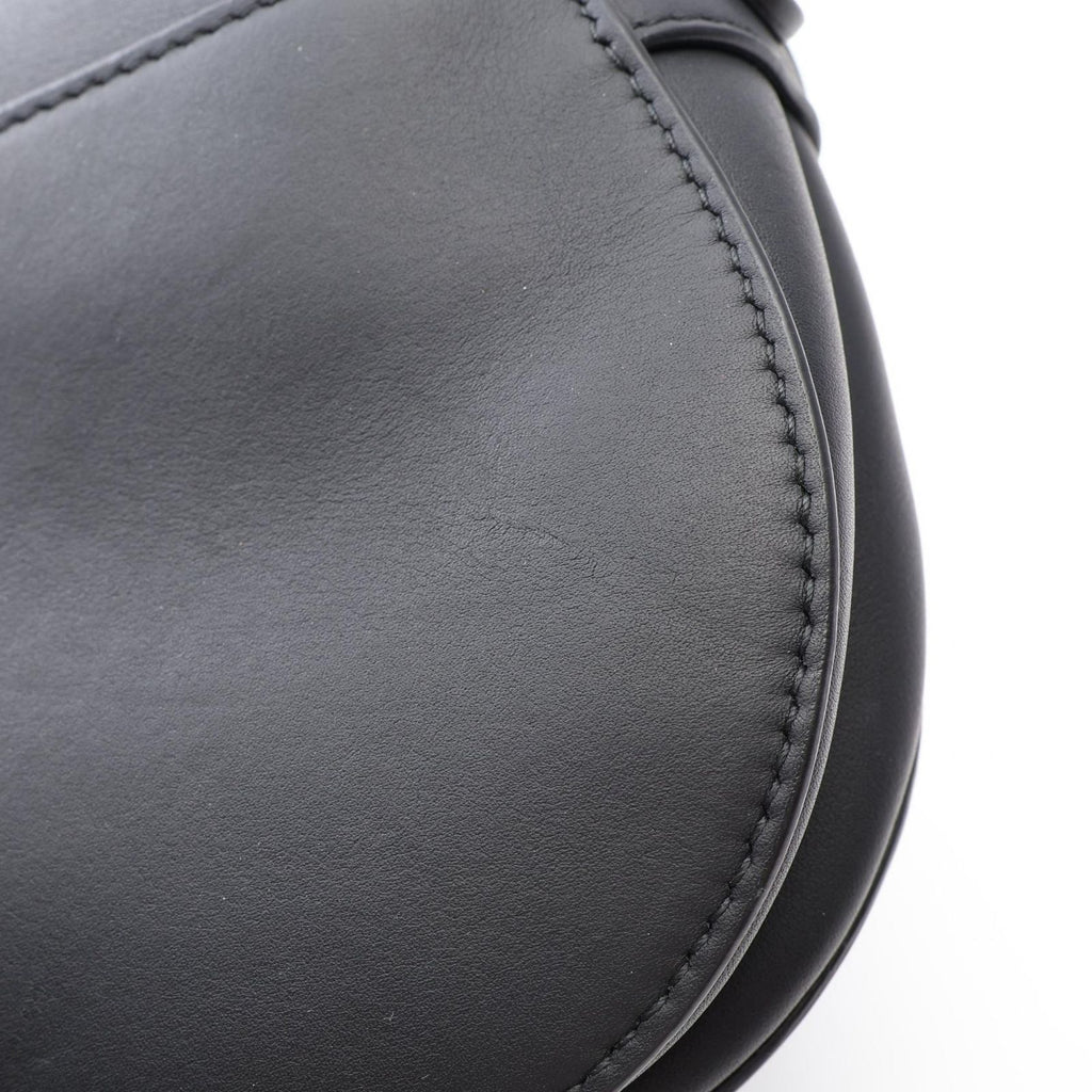 Dior Saddle Bag Mini 2-Way Black Leather — view 6