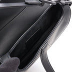 Dior Saddle Bag Mini 2-Way Black Leather — view 3