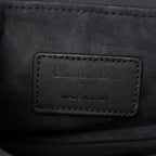 Dior Saddle Bag Mini 2-Way Black Leather — view 4