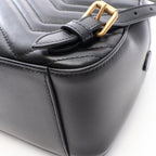Gucci Backpack GG Marmont Black Leather — view 7