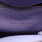 Bottega Veneta Shoulder Bag Padded Cassette Intrecciato Purple Leather — view 4