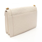 Saint Laurent Paris Shoulder Bag Satchel Gabi Ivory Leather — view 2