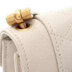 Saint Laurent Paris Shoulder Bag Satchel Gabi Ivory Leather — view 5