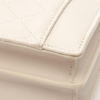 Saint Laurent Paris Shoulder Bag Satchel Gabi Ivory Leather — view 8