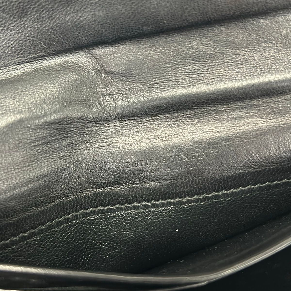 Bottega Veneta Wallet Intrecciato Black Leather — view 6