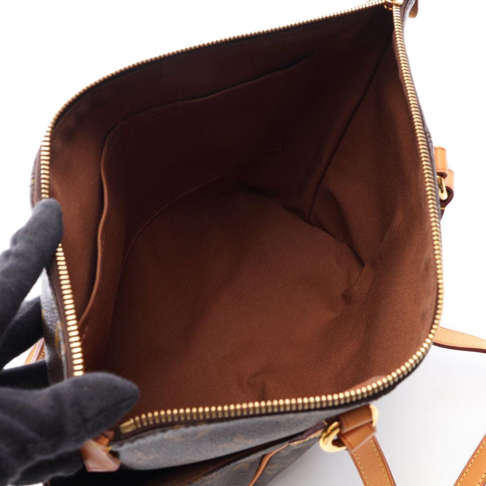 Louis Vuitton Tote Totally PM Monogram Canvas Leather — view 3