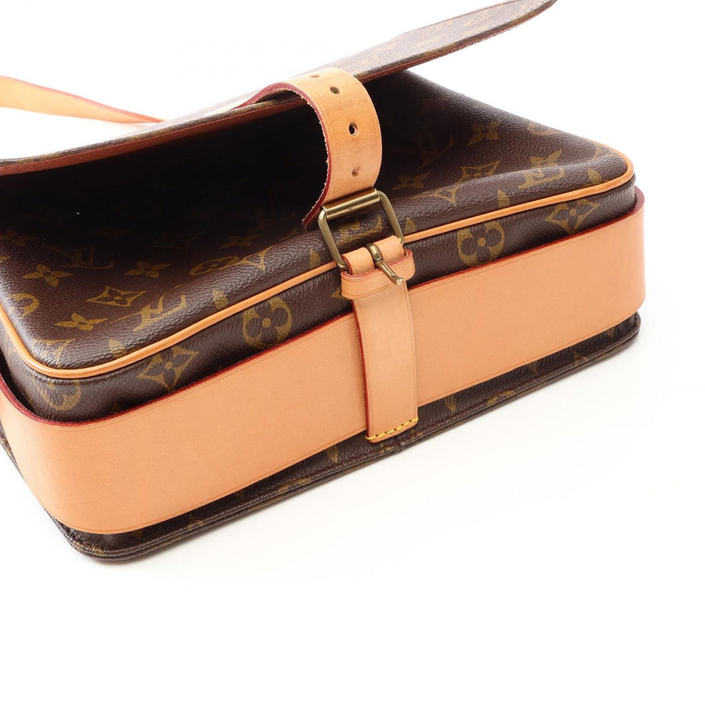 Louis Vuitton Shoulder Bag Cart Ciel GM Monogram Canvas Leather — view 8