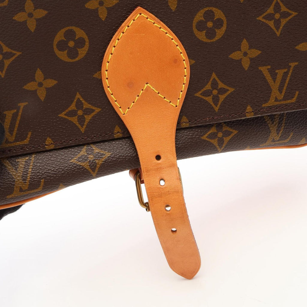 Louis Vuitton Shoulder Bag Cart Ciel GM Monogram Canvas Leather — view 6