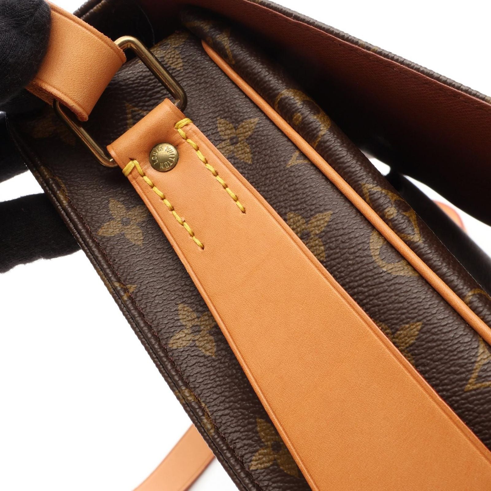 Louis Vuitton Shoulder Bag Cart Ciel GM Monogram Canvas Leather — view 9