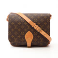 Louis Vuitton Shoulder Bag Cart Ciel GM Monogram Canvas Leather