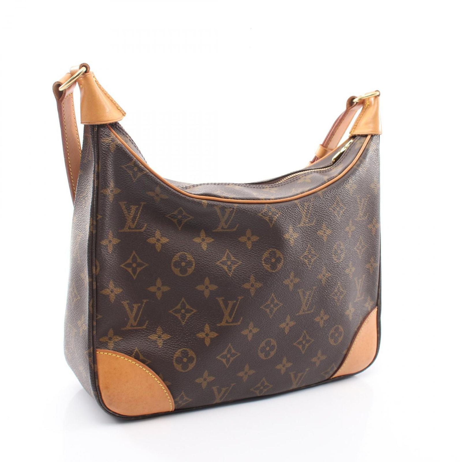 Louis Vuitton Shoulder Bag Boulogne PM Monogram Canvas Leather 30 — view 2