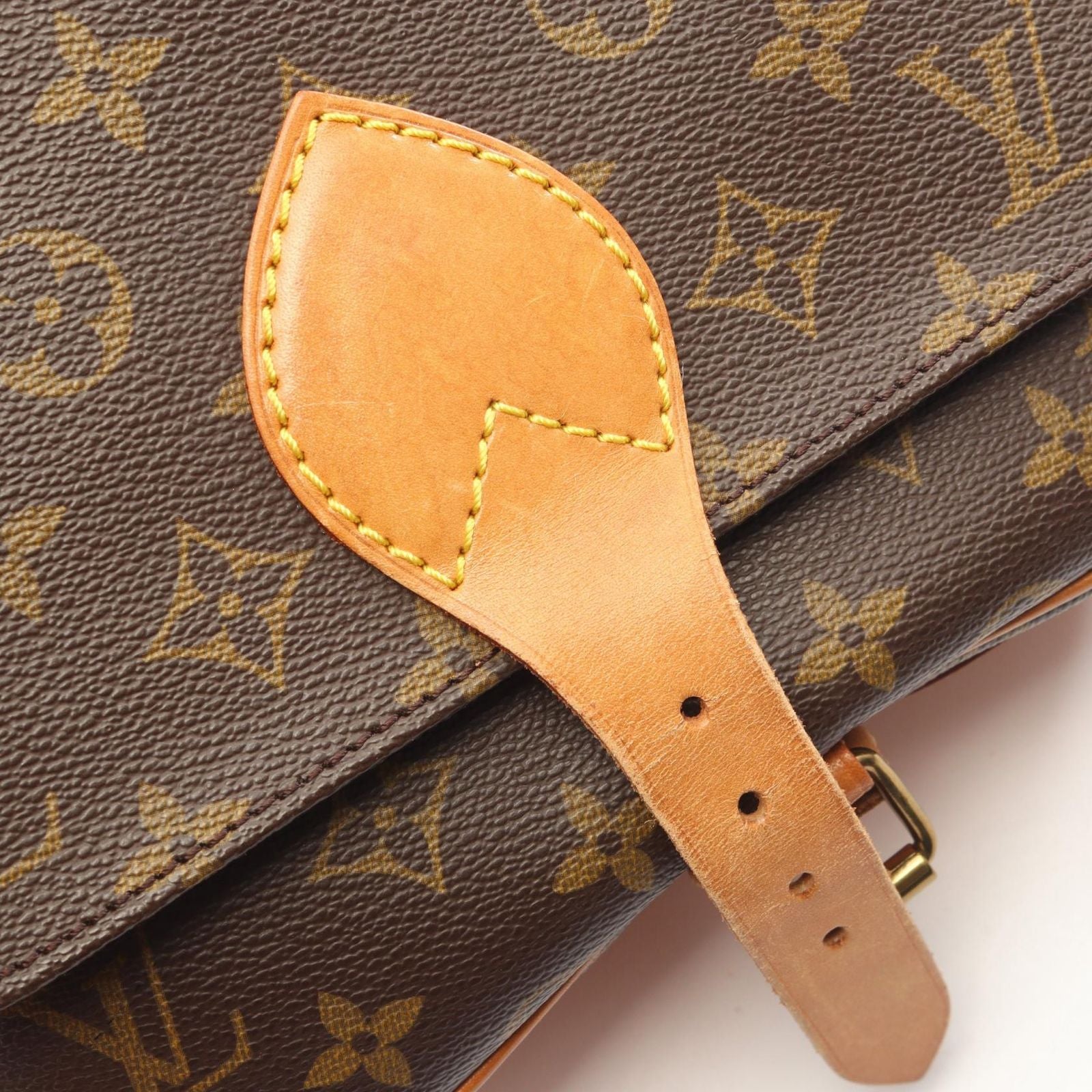 Louis Vuitton Shoulder Bag Cult Ciel MM Monogram Canvas Leather Cart — view 9