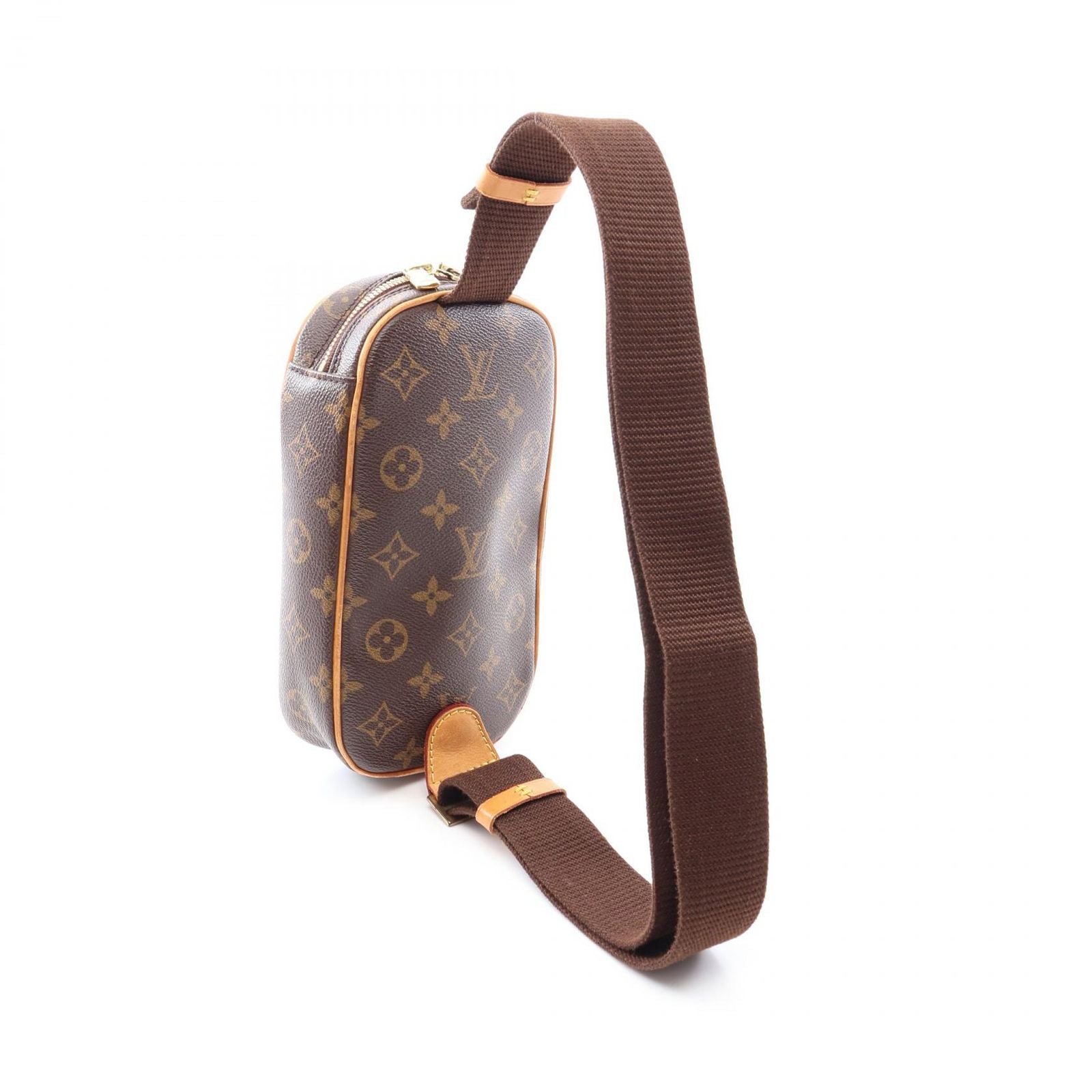 Louis Vuitton Waist Bag Pochette Gange Monogram Canvas Leather — view 2