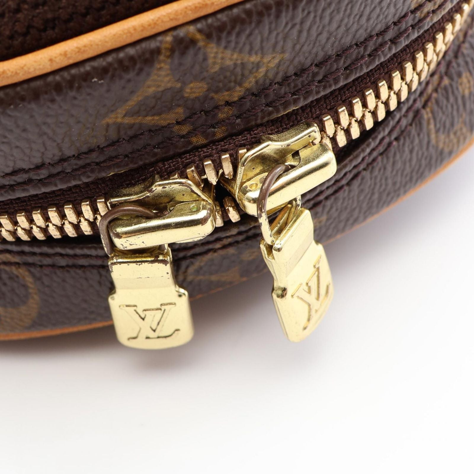 Louis Vuitton Waist Bag Pochette Gange Monogram Canvas Leather — view 8
