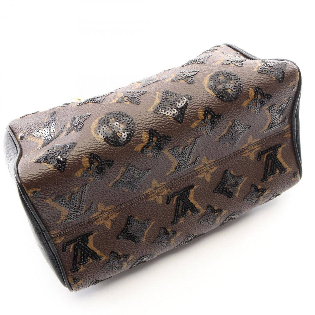 Louis Vuitton Handbag Speedy Bandouliere 20 Monogram Sequin 2-Way Canvas Leather — view 6