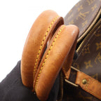 Louis Vuitton Boston Bag Keepall Bandouliere 50 Monogram 2-Way Canvas Leather — view 7