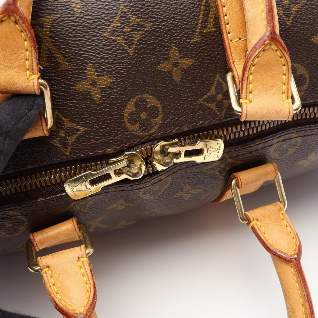 Louis Vuitton Boston Bag Keepall 45 Monogram Canvas Leather — view 8