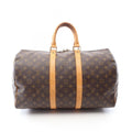 Louis Vuitton Boston Bag Keepall 45 Monogram Canvas Leather
