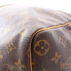 Louis Vuitton Boston Bag Keepall 45 Monogram Canvas Leather — view 9