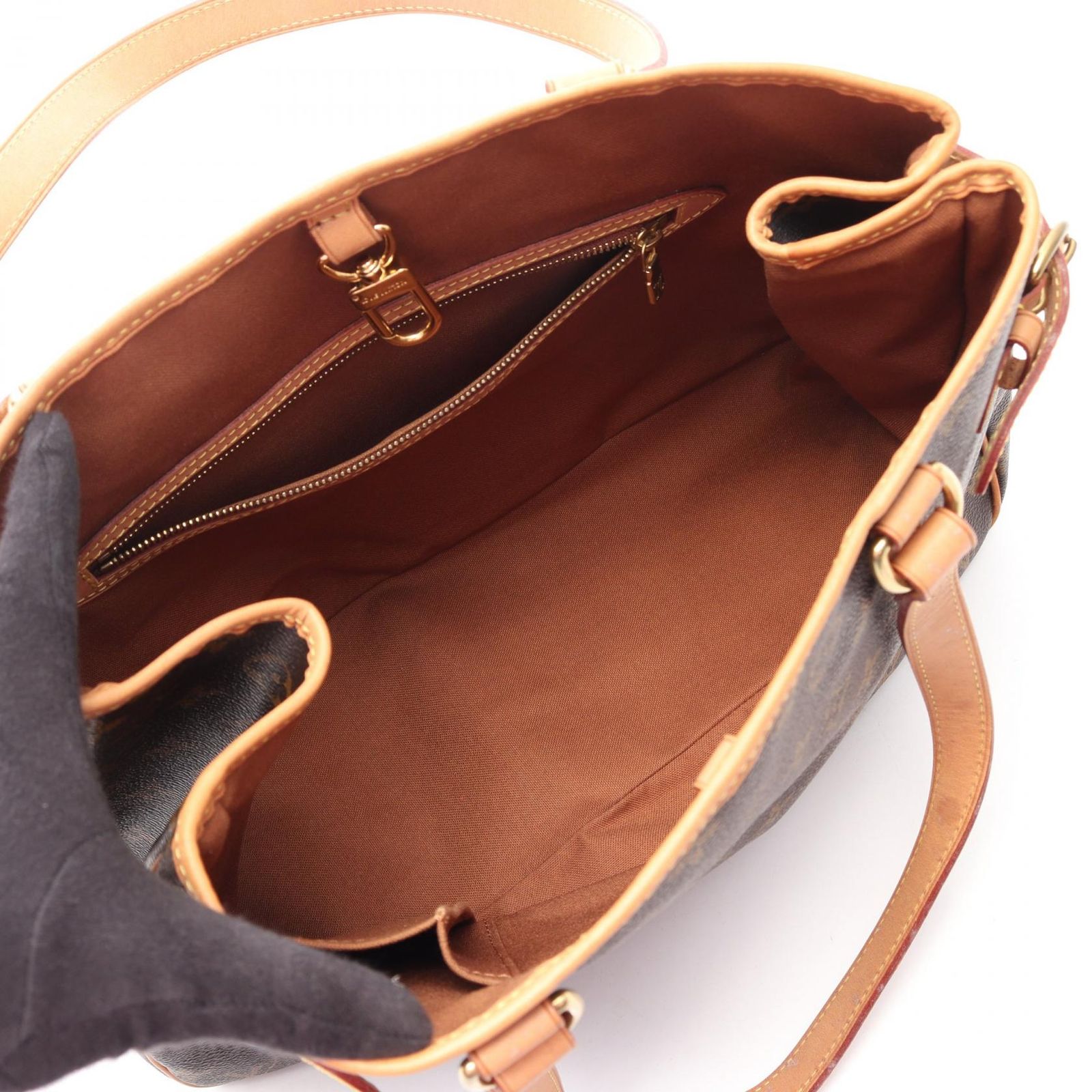 Louis Vuitton Shoulder Bag Batignolles Oriental Monogram Canvas Leather — view 3