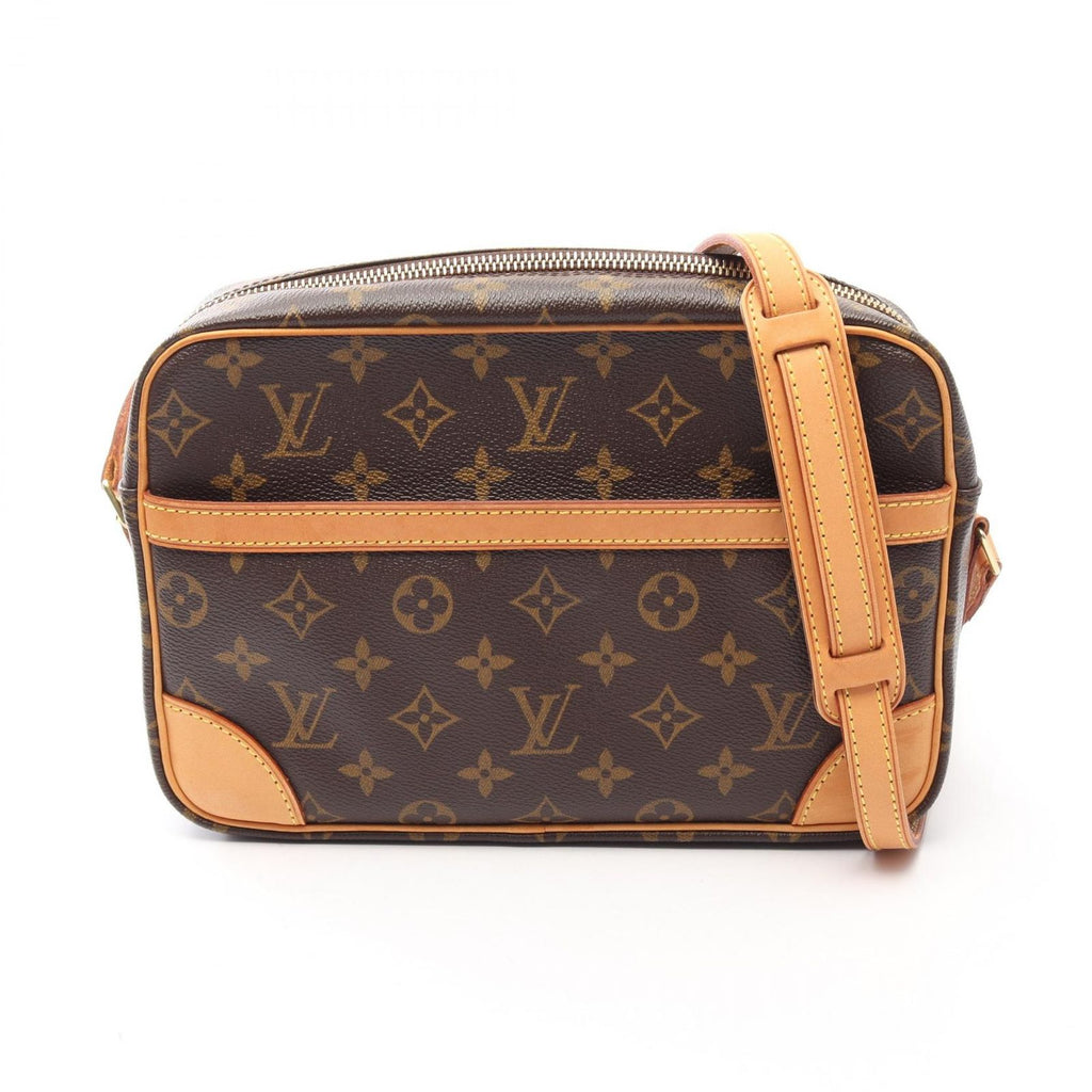 Louis Vuitton Shoulder Bag Trocadero 27 Monogram Canvas Leather