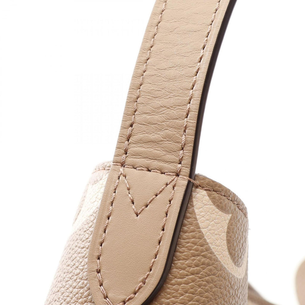 Louis Vuitton Handbag BB Bicolor Monogram Empreinte Tourterelle Cream 2-Way — view 6
