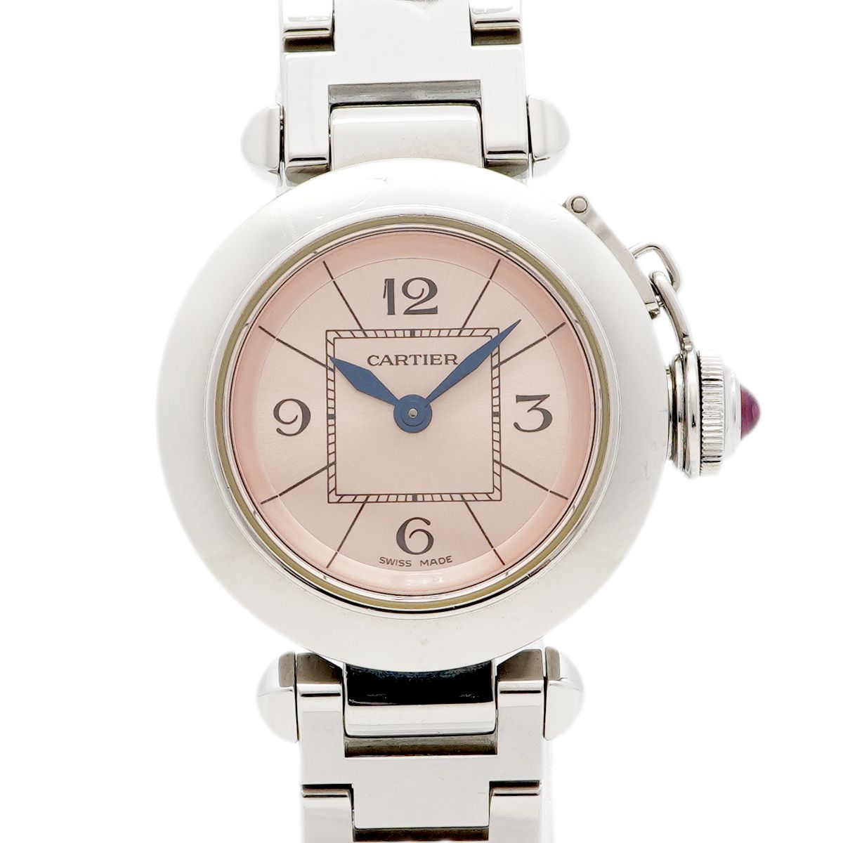 Cartier Miss Pasha Pink Dial Watch