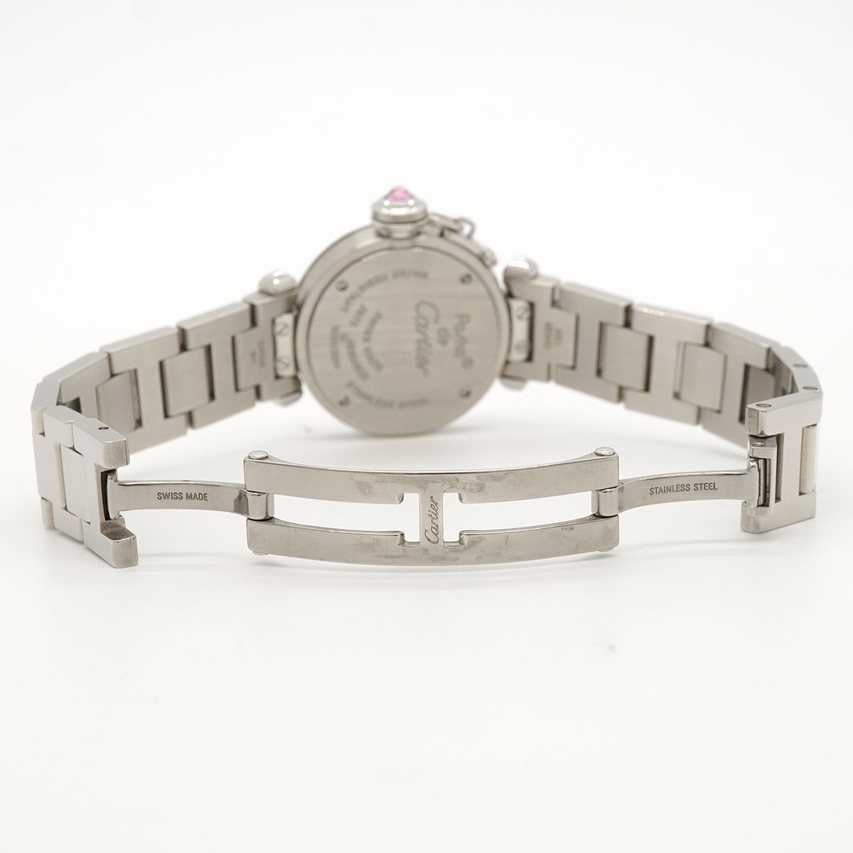 Cartier Miss Pasha Pink Dial Watch — view 4