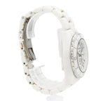 Chanel Chronograph White Dial Watch — view 3