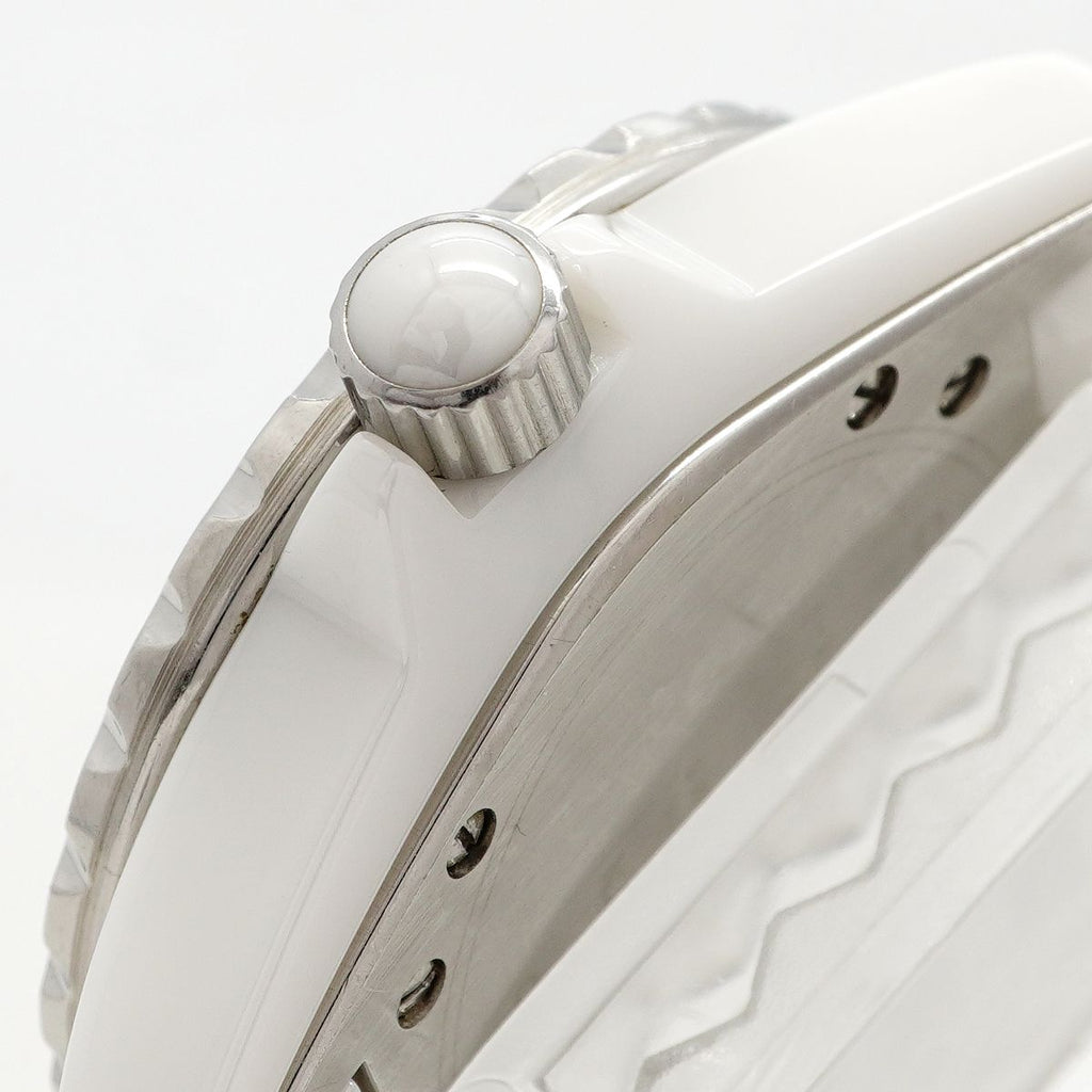Chanel Diamond Bezel White Dial Watch — view 9