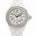 Chanel Diamond Bezel White Dial Watch
