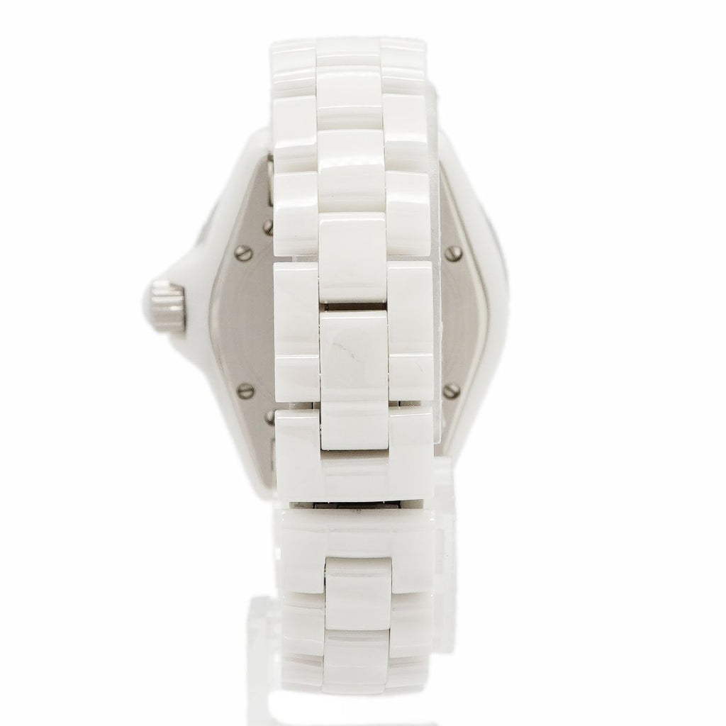 Chanel Diamond Bezel White Dial Watch — view 8