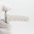 Chanel Diamond Bezel White Dial Watch — view 6