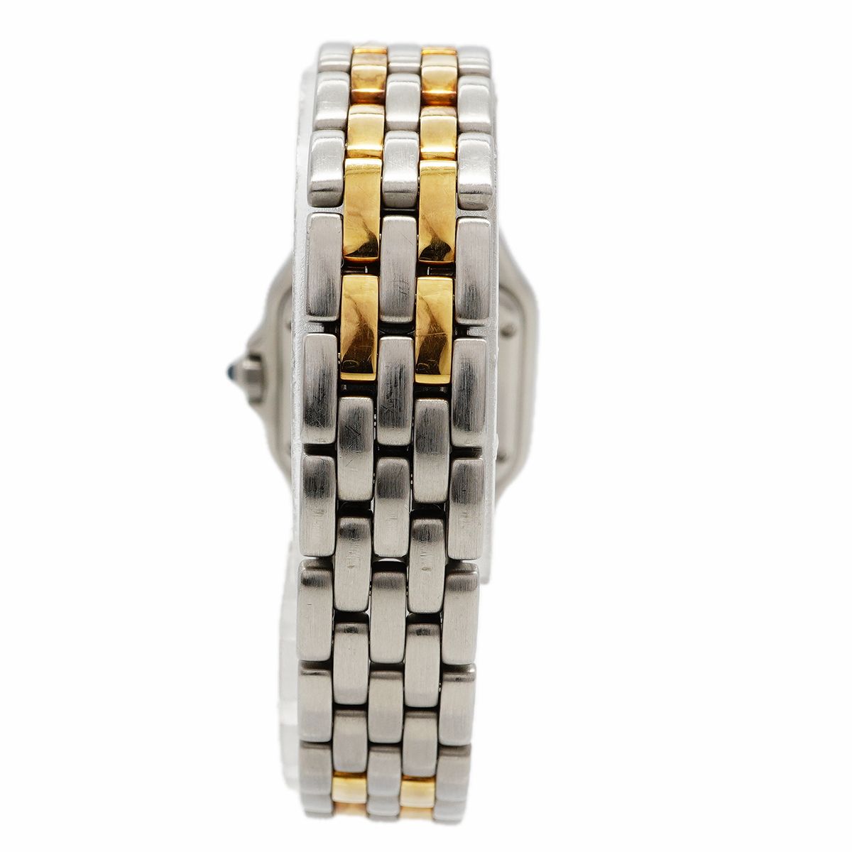 Cartier Panthere SM 2 Row Beige Dial Watch — view 8