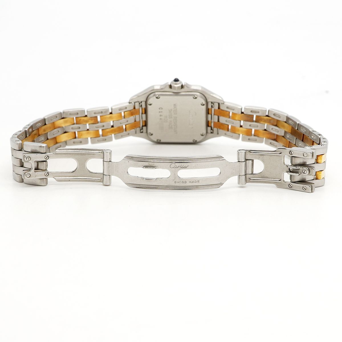 Cartier Panthere SM 2 Row Beige Dial Watch — view 4