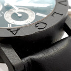 Bvlgari Carbon Gold Chronograph Black Dial Watch — view 6