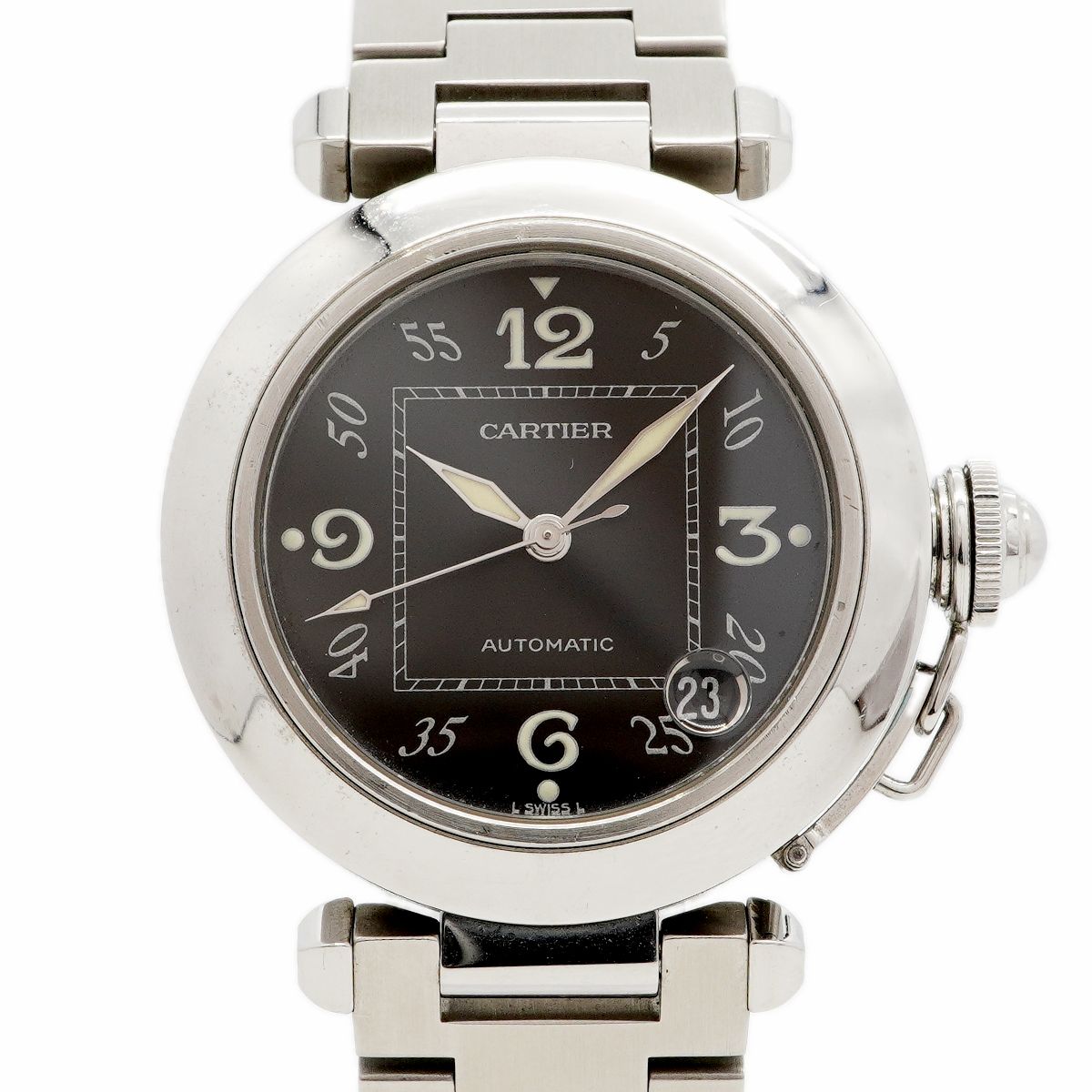 Cartier Pasha C Black Dial Watch
