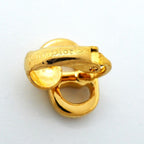 Dior Earrings CD Logo Gold Plated — view 4