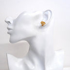 Dior Earrings CD Logo Gold Plated — view 5