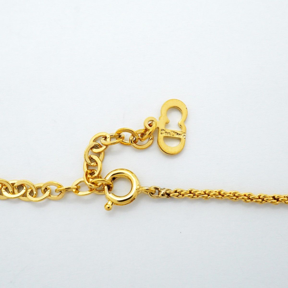 Dior Necklace CD Logo Gold Plated — view 4