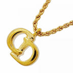 Dior Necklace CD Logo Gold Plated