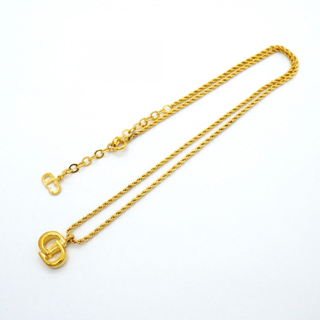 Dior Necklace CD Logo Gold Plated — view 3
