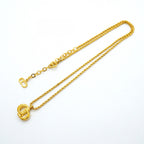 Dior Necklace CD Logo Gold Plated — view 3