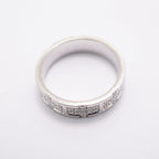 Hermes Ring Kilim 18k White Gold Diamond — view 3