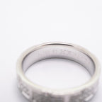 Hermes Ring Kilim 18k White Gold Diamond — view 4
