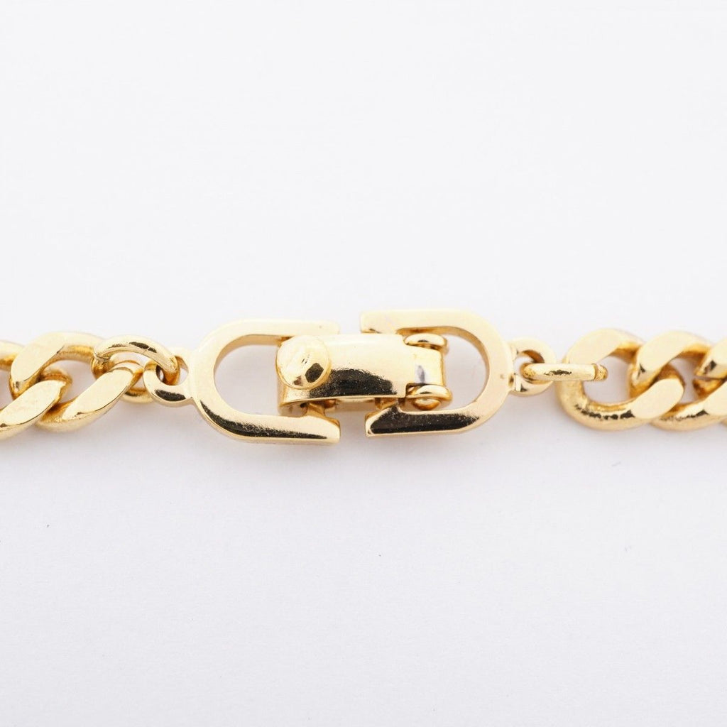 Dior Bracelet CD Logo Gold Plated Rhinestone — view 4