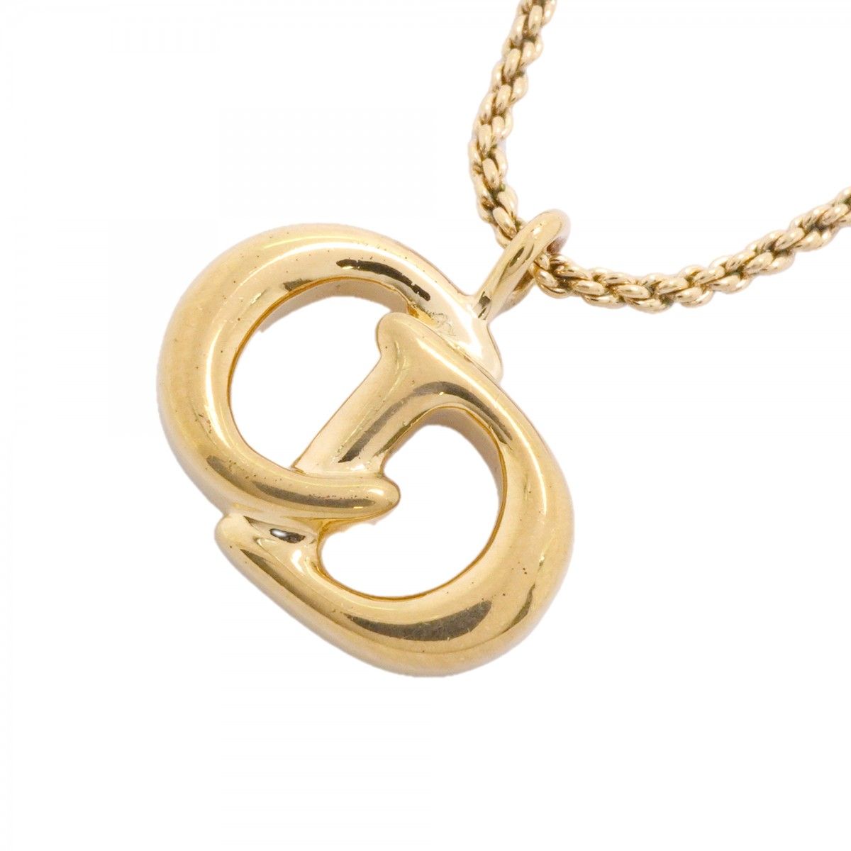 Dior Necklace CD Logo Gold Plated