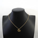 Dior Necklace CD Logo Gold Plated — view 6